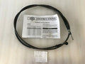 Harley-Davidson Diamond-Black Hydraulic Clutch Line, 0-Degree, 78.5-Inch 37200293