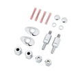 Harley-Davidson Softail Rear Turn Signal Relocation Kit, Chrome 53959-06