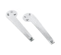 Harley-Davidson Star Fuel Tank Medallion Adapter Bracket Kit, Pair 61740-90T