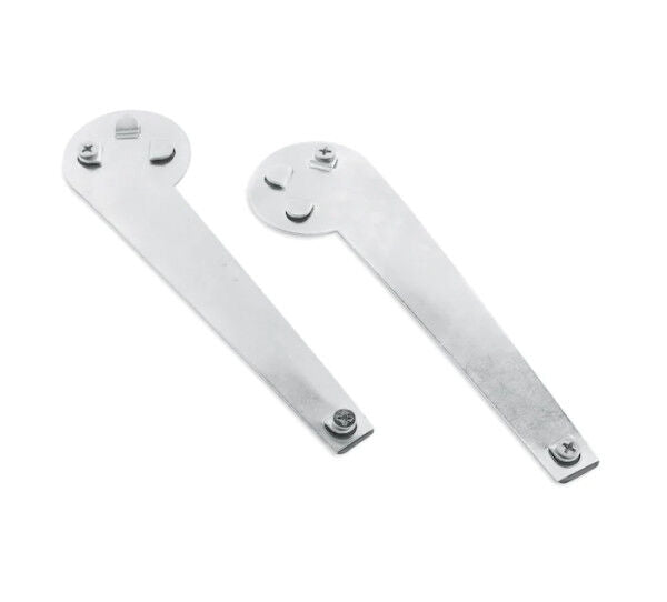 Harley-Davidson Star Fuel Tank Medallion Adapter Bracket Kit, Pair 61740-90T