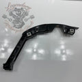 Reference photograph of used example: Harley-Davidson Right Saddlebag Support, Black 90201319