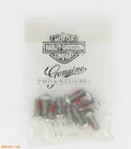 Reference photo of ten-piece package; sold individually: Harley-Davidson Hex Socket Button-Head Screw, 1/4-20 x 5/8 Inch 926