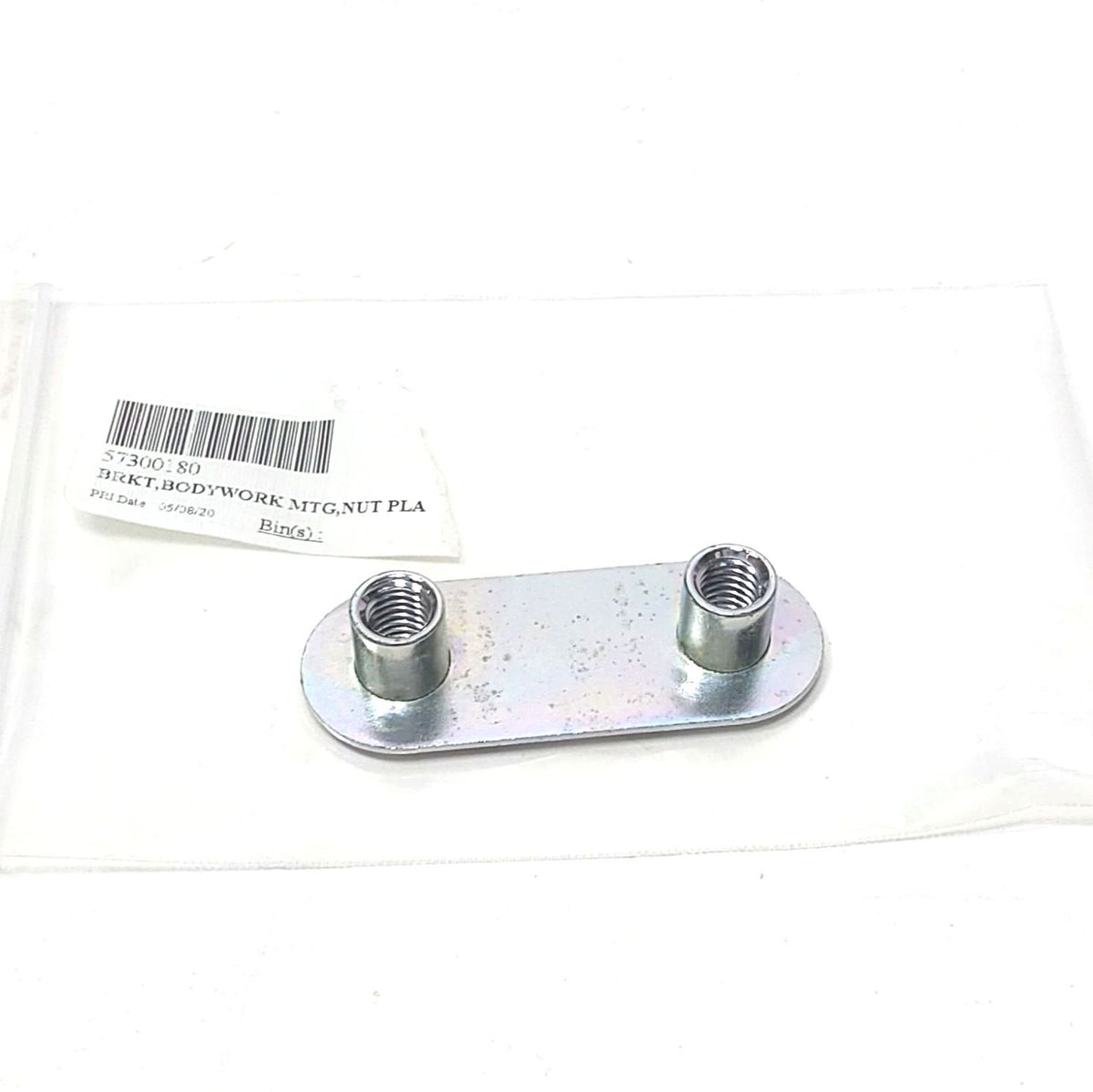 Harley-Davidson Rear Fender Mount Nut Plate, Front Position 57300180